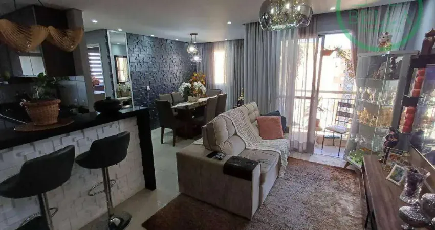 Apartamento com 1 dormitório à venda, 49 m² por R$ 410.000 - Jardim Íris - São Paulo/SP