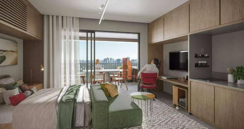 Studio com 1 dormitório à venda, 31 m² por R$ 564.357,26 - Quarta Parada - São Paulo/SP