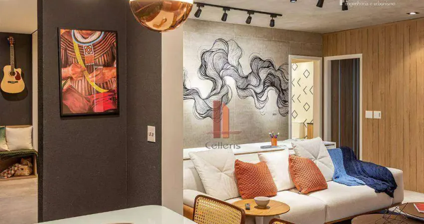 Apartamento com 1 dormitório à venda, 84 m² por R$ 1.960.256,16 - Jardim Anália Franco - São Paulo/SP