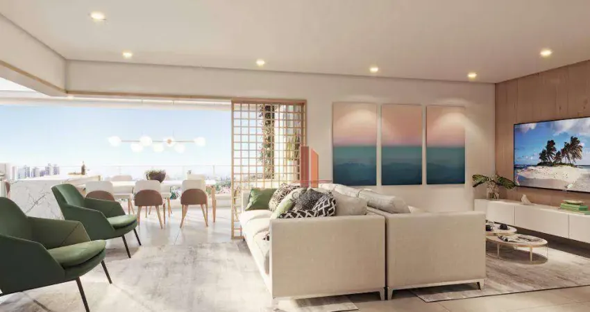 Apartamento com 3 dormitórios à venda, 160 m² por R$ 2.860.000,00 - Tatuapé - São Paulo/SP