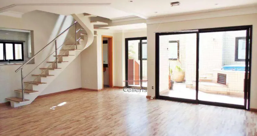 Cobertura, 200 m² - venda por R$ 2.500.000,00 ou aluguel por R$ 12.740,00/mês - Tatuapé - São Paulo/SP