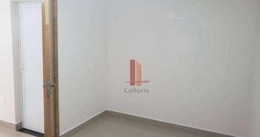 Apartamento com 1 dormitório para alugar, 33 m² por R$ 1.550,00/mês - Tatuapé - São Paulo/SP