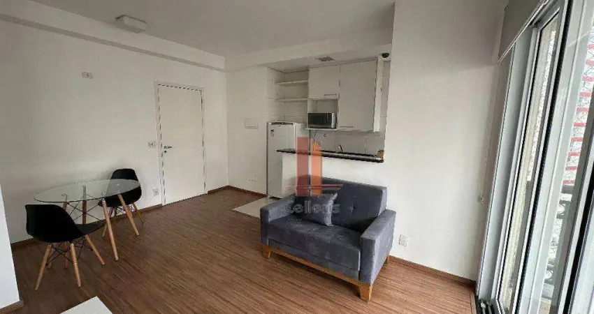 Studio, 40 m² - venda por r$ 590.000,00 ou aluguel por r$ 3.444,00/mês - jardim anália franco - são paulo/sp