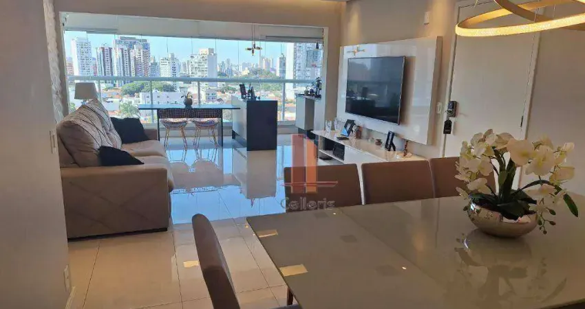 Apartamento com 3 dormitórios à venda, 127 m² por R$ 1.850.000,00 - Tatuapé - São Paulo/SP