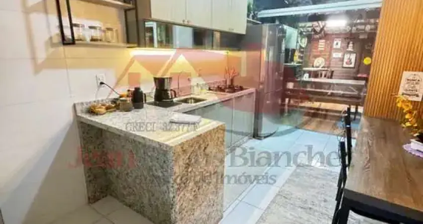 Sobrado semi mobiliado com espaço gourmet no bairro santa regina em camboriú