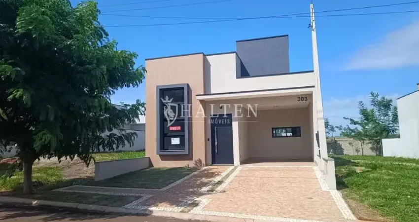 Casa em Condomínio Terras da Estância 3 com área gourmet - em Paulínia