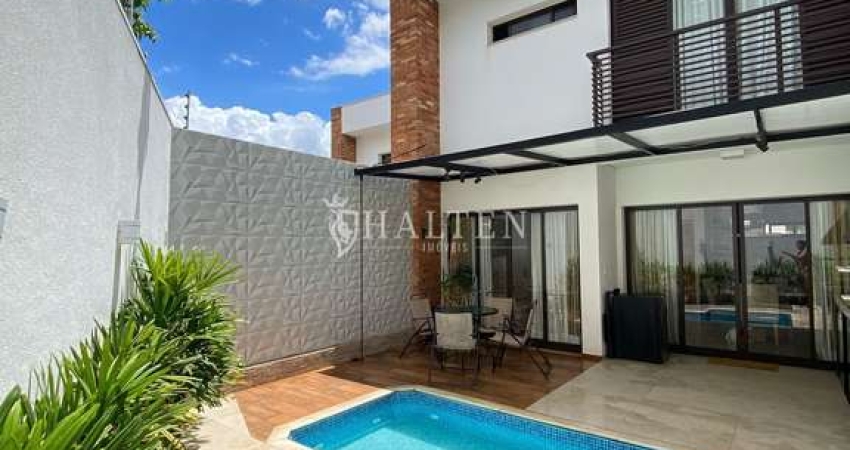 Sobrado 3 dormitórios, 1 suíte, piscina e planejados à Venda no Condomínio Jardim de Gaya – Paulínia/SP