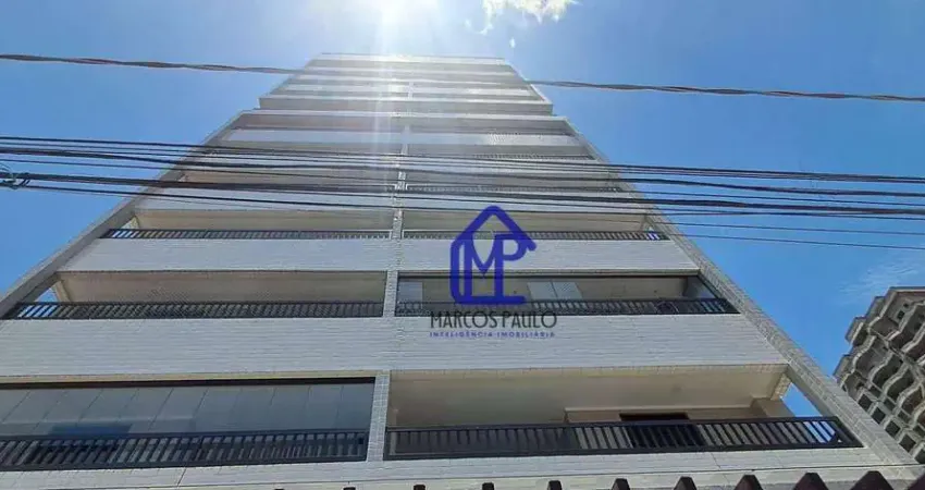 Apartamento com 2 dormitórios à venda, 81 m² por r$ 540.000,00 - vila guilhermina - praia grande/sp