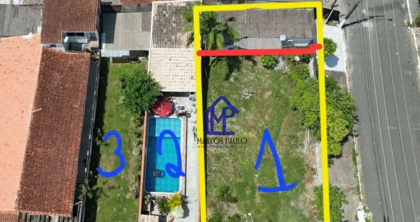 Terreno à venda, 325 m² por r$ 900.000,00 - canto do forte - praia grande/sp