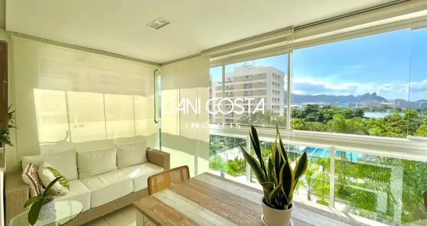 Apartamento à venda na Barra da Tijuca, Rio de Janeiro , Vistta Laguna, 172m² de luxo!