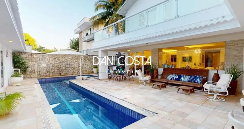 Casa no santa monica residencias, 5 suítes na barra da tijuca.