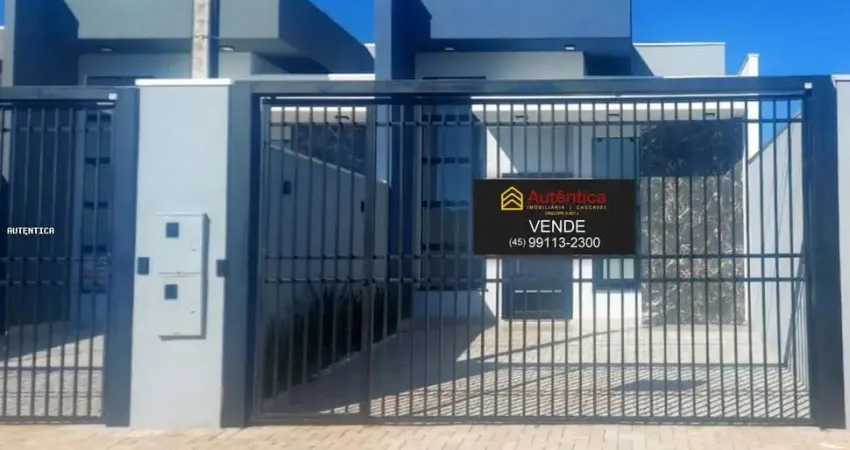 Casa para Venda em Cascavel, SIENA, 2 dormitórios, 1 suíte, 1 banheiro, 2 vagas