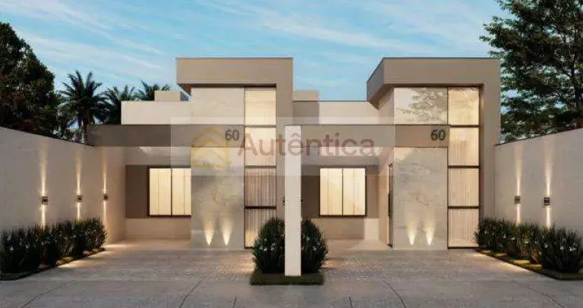 Casa para Venda em Cascavel, SIENA, 2 dormitórios, 1 banheiro, 2 vagas