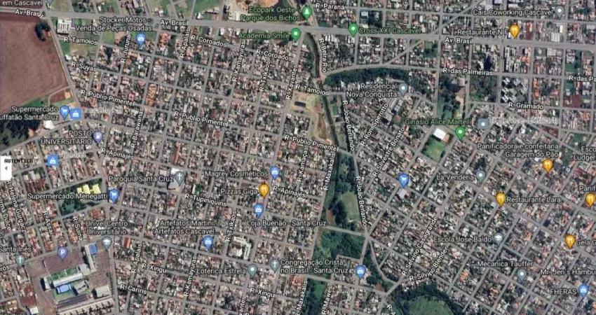Terreno à venda na Rua Xavantes, Santa Cruz, Cascavel