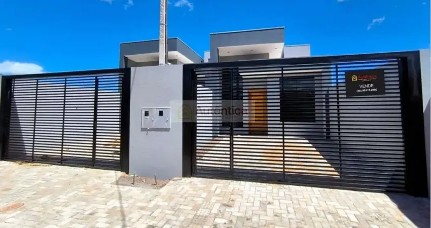 Casa para Venda em Cascavel, SIENA, 2 dormitórios, 1 suíte, 2 banheiros