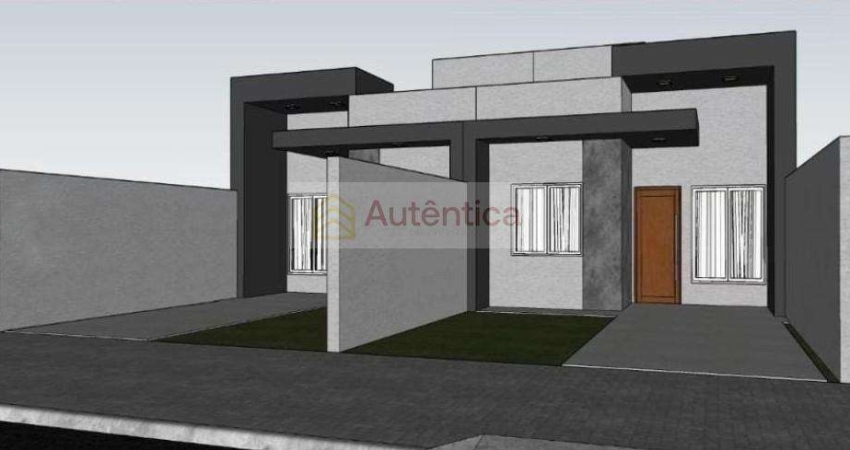 Casa para Venda em Cascavel, ESMERALDA, 3 dormitórios, 1 banheiro, 2 vagas