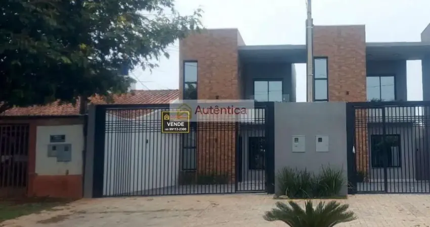 Sobrado para Venda em Cascavel, Santa Felicidade, 3 dormitórios, 1 suíte, 3 banheiros, 2 vagas