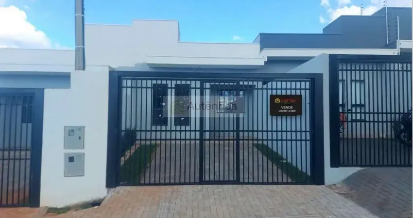 Casa para Venda em Cascavel, PERIOLO, 3 dormitórios, 1 banheiro, 2 vagas