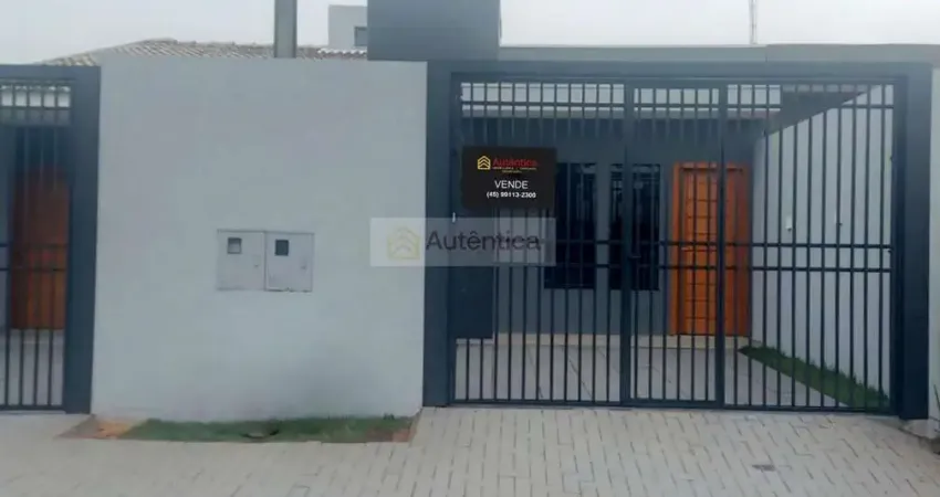 Casa para venda em cascavel, florais, 2 dormitórios, 1 banheiro, 2 vagas