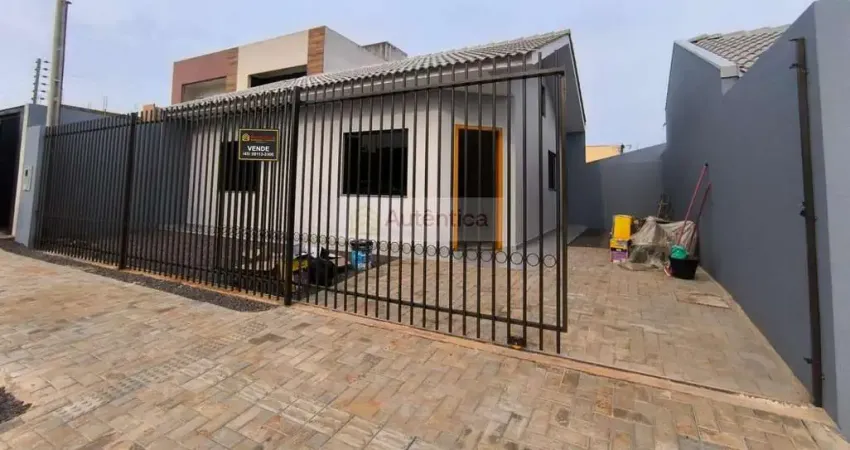 Casa para venda em cascavel, florais, 2 dormitórios, 1 banheiro