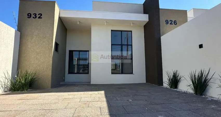 Casa para venda, tropical, 2 dormitórios, 1 suíte, 2 banheiros, 2 vagas