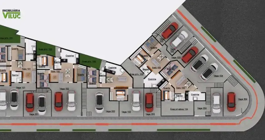 Cobertura com 3 quartos à venda na Rua Canavieiras, --, Parque Xangri-Lá, Contagem