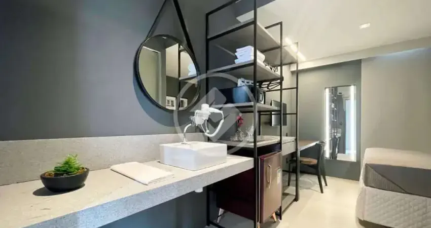 Imóvel mobiliado com 23 m2 na av. monteiro da franca | codigo: 91887