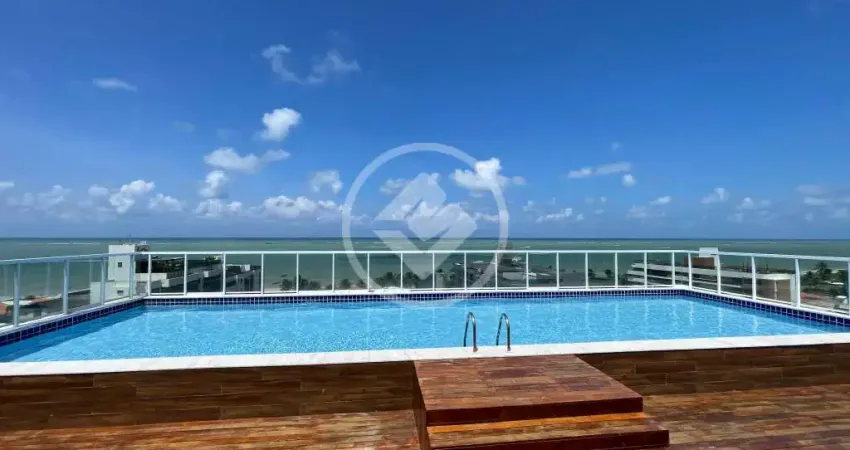 Apartamento vista mar, entregue com os projetados codigo: 144992