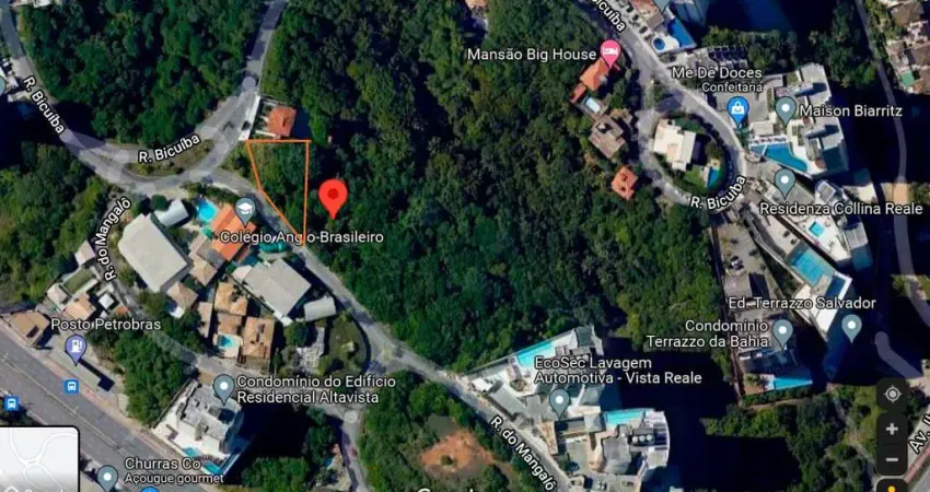 Terreno à venda na Rua do Mangalô, 108, Patamares, Salvador