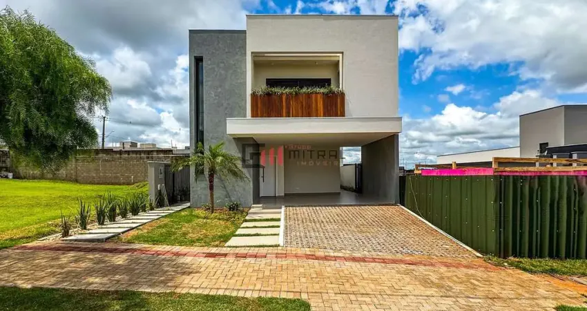 Sobrado no Parque Tauá - Araçari com 3 suítes e 215m² à venda - Zona Leste - Condomínio Parque Tauá