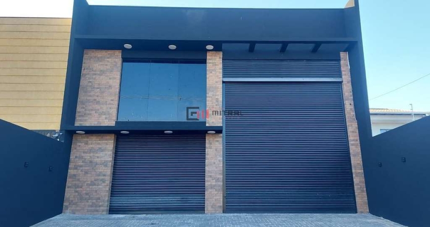 Galpão/Barracão de 600 m2 para locação - R$. 15.000,00, na Av. São João, pé direito de 8m,  Antares