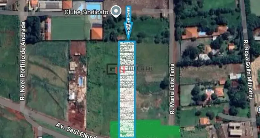 Terreno comercial (ZC4) à venda - R$.2.400.000,00, medindo 5.303,49 m2, Av. Saul Elkind, bairro Per