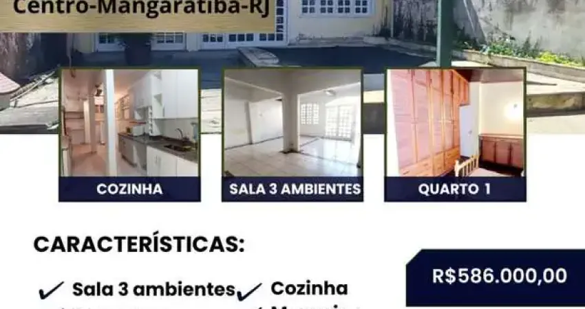 Casa com 3 quartos à venda na Joao  Francisco Aleixo, Centro, Mangaratiba