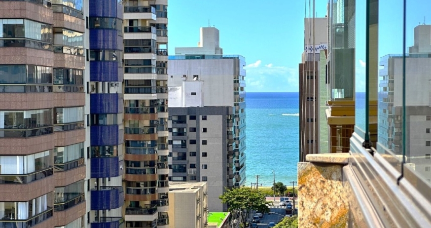 Apartamento com 118 m², desocupado e pronto para morar na melhor localização da Praia da Costa!