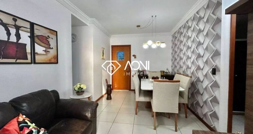Em jardim camburi, 02 quartos com suíte, elevador e vaga de garagem! R$ 630.000