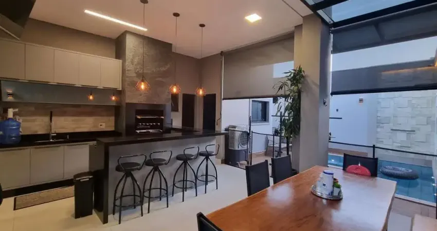 Casa em Condomínio para Venda em Várzea Grande, Petrópolis, 3 dormitórios, 3 suítes, 4 banheiros, 2 vagas