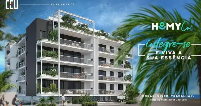 Apartamento para venda com 54 metros quadrados com 1 quarto em Piratininga - Niterói - RJ