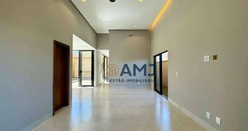 Casa térrea luxuosa com 3 suítes no jardins barcelona, senador canedo