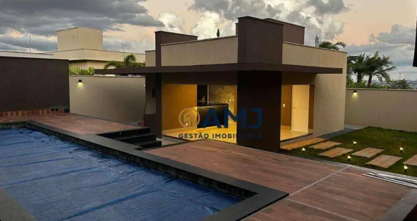 Casa em condomínio fechado com 4 quartos à venda na Rua Lago 1, Condomínio do Lago, Goiânia