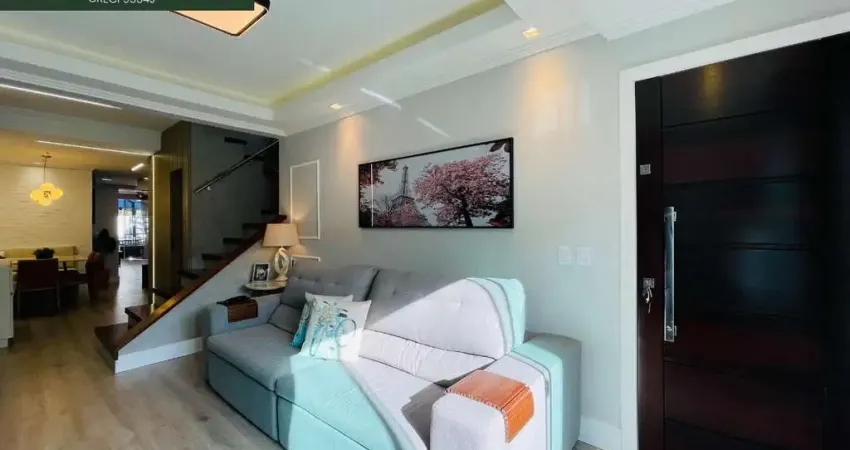 Casa a venda porteira fechada - 1 suíte com closet mais 2 quartos - piscina com água salgada - 2 vagas de garagem - jardim sofia joinville sc