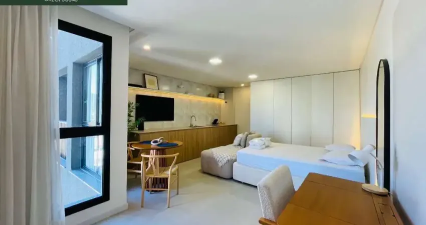 Apartamento studio à venda porteira fechada em joinville-sc, bairro saguaçu: 1 vaga de garagem, 1 hobby box, 38,29 m².