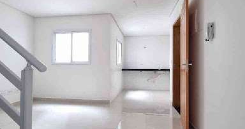 Cobertura com 2 dormitórios à venda, 102 m² por R$ 530.000,00 - Vila Pires - Santo André/SP