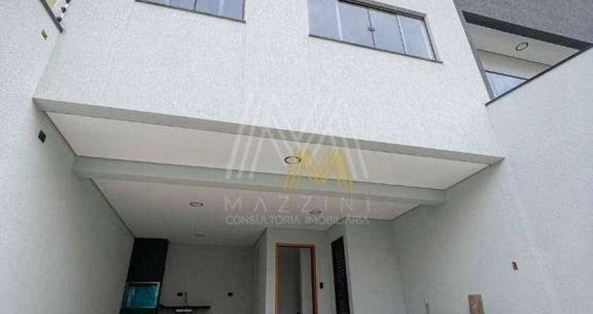 Sobrado à venda, 95 m² por R$ 650.000,00 - Parque das Nações - Santo André/SP