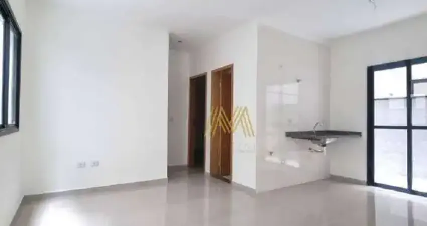Apartamento com 2 dormitórios à venda, 60 m² por R$ 362.000,00 - Vila Homero Thon - Santo André/SP