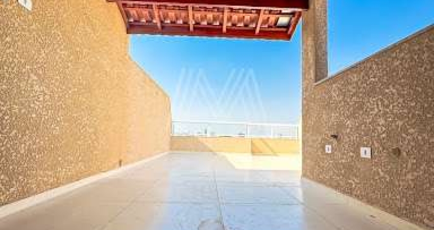 Cobertura com 2 dormitórios à venda, 90 m² por R$ 520.000,00 - Bairro Campestre - Santo André/SP