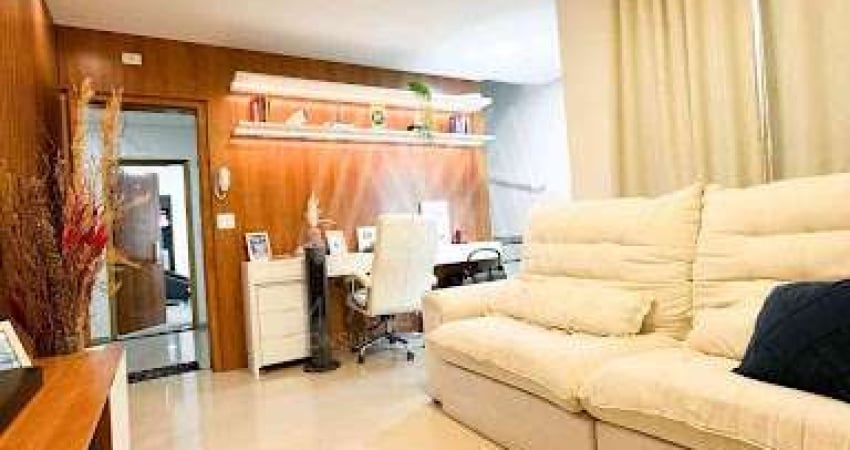 Apartamento com cobertura e possibilidade de porteira fechada, 100 m² por R$ 657.000 - Parque Oratório - Santo André/SP