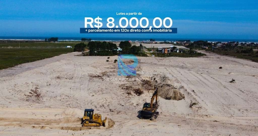 LOTE PARCELADO 8 MIL DE ENTRADA ESCRITURADO