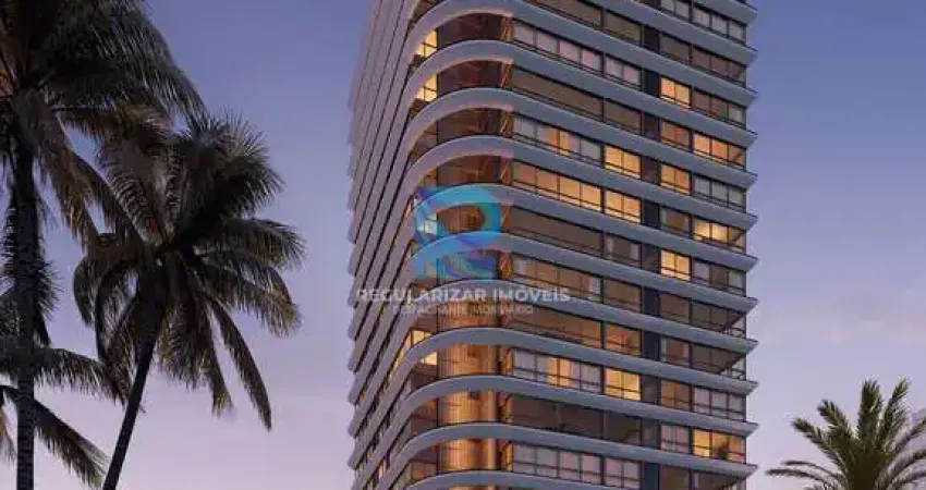 Apartamento de 2 quartos/suítes no Edifício Atlântico em Torres/RS