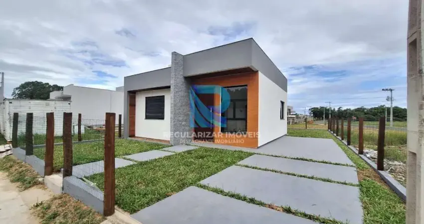 Casa 2 dormitórios pronta para morar, Bairro Jardim América Passo de Torres