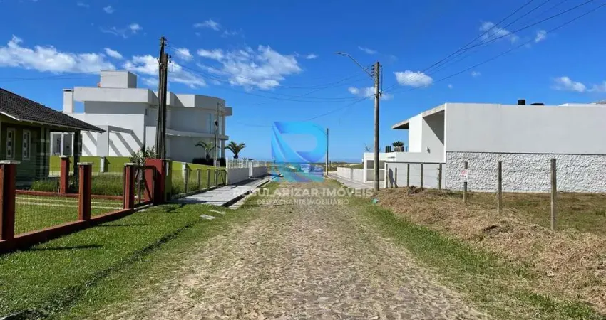 Terreno à venda, 750m² primeira quadra do mar - bellatorres - passo de torres/sc.